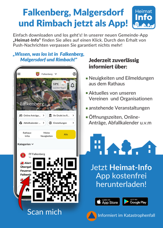 Heimat Info Flyer Vorderseite Heimat Info Flyer Vorderseite